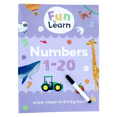 Fun To Learn Wipe-Clean Activity Books: 10 Book Collection image number 2