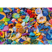 Gemstones and Geodes 500 Piece Jigsaw Puzzle