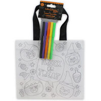 Halloween Colour Your Own Bag Bundle: Pack of 12