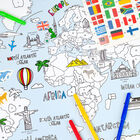 Prima Around the World Colouring Map image number 3