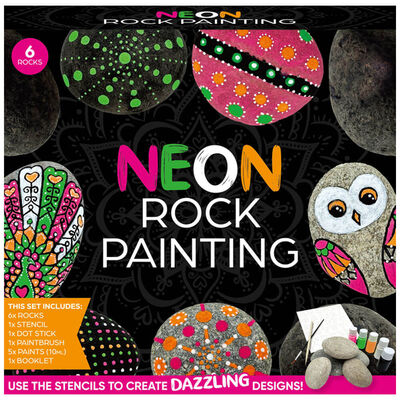 Neon Rock Painting Set image number 1