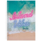 A5 Week To View Island Vibes 2024-2025 Academic Diary image number 1