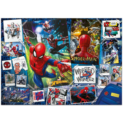 Spiderman Posters 500 Piece Jigsaw Puzzle image number 2