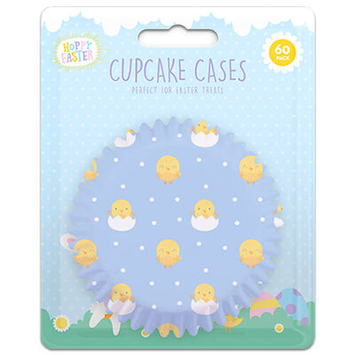 Easter Cupcake Cases: Pack of 60 image number 1