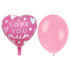 Mother's Day Love You Mum Heart Balloon Bundle image number 2