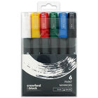 Crawford & Black Paint Markers: Pack of 6 image number 1