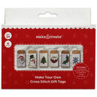 Christmas Make Your Own Cross Stitch Gift Tags Set image number 1