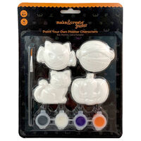 Halloween Paint Your Own Plaster Characters