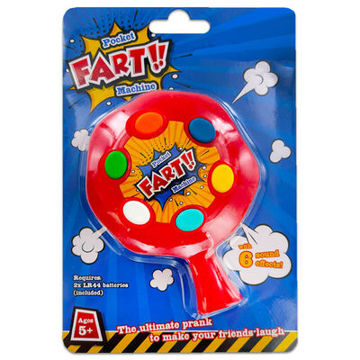 Fart Toy Fart Noise Maker Play Fun for Kids Adults Red 