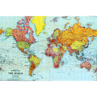 Edward Stanford World Map 1000 Piece Jigsaw Puzzle The Works