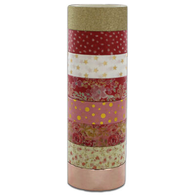 Washi Tape Tube: Pack of 8 image number 2