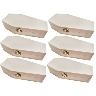 Halloween Coffin Bundle: Pack of 6 image number 1