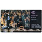 40 Assorted Artist Pencils: Renoir Bal du moulin de la Galette image number 1