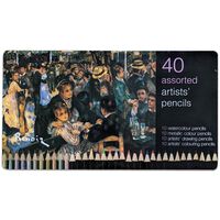 40 Assorted Artist Pencils: Renoir Bal du moulin de la Galette