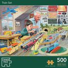 Train Set 500 Piece Jigsaw Puzzle image number 1