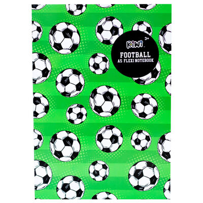 A5 Football Flexi Notebook image number 1