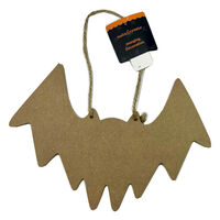 Halloween Wooden Hanging Bat