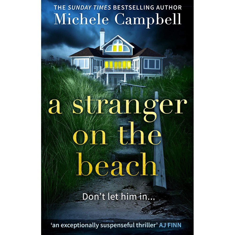 a stranger on the beach by michele campbell