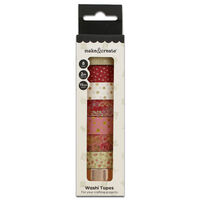 Washi Tape Tube: Pack of 8