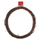 Christmas Rattan Wreath: 30.5cm image number 1