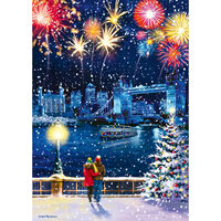 Festive Fireworks 500 Piece Jigsaw Puzzle