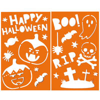 Halloween Stencils: Pack of 4