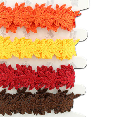 Autumn Leaves Ribbon: Pack of 4 image number 2