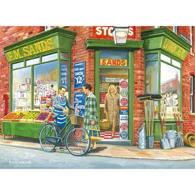 The Corner Shop 500 Piece Jigsaw Puzzle image number 2