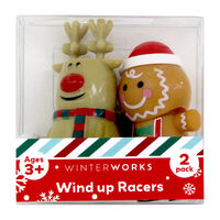 Christmas Wind Up Racers: Pack of 2