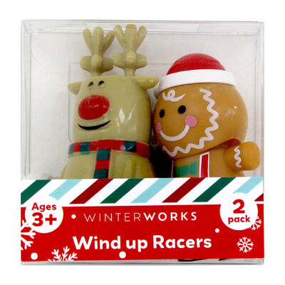 Christmas Wind Up Racers: Pack of 2 image number 1