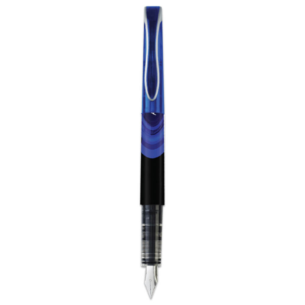 Zebra Fountain Pen: Blue