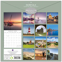 2025 Norfolk 16 Month Calendar