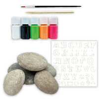 Neon Rock Painting Set