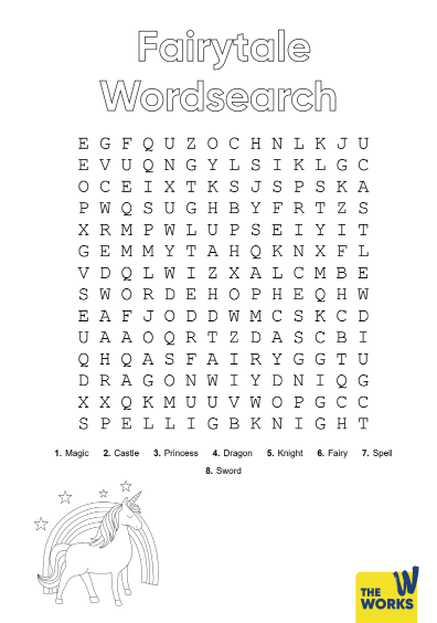 Fairytale Wordsearch