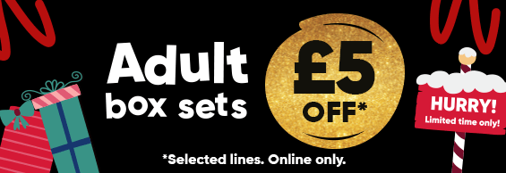 £5 off Adult Boxsets