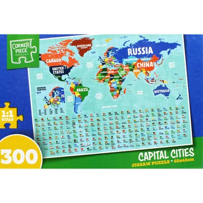 Capital Cities Jigsaw Puzzle