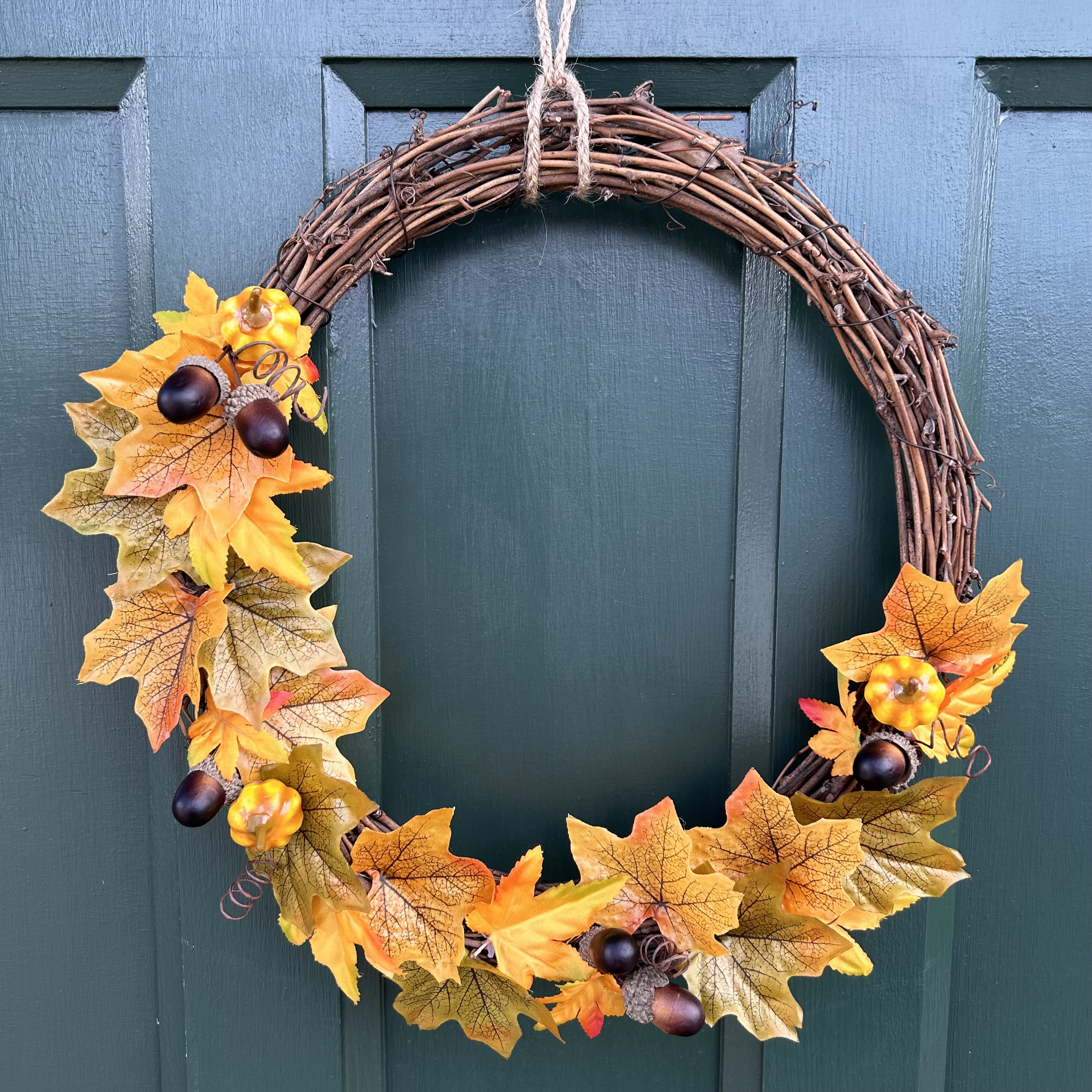 Autumn Wreath for Front Door