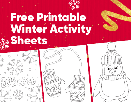 Free Winter Activity Sheets