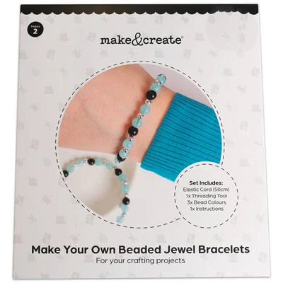 Make Your Own Beaded Jewel Bracelets Set