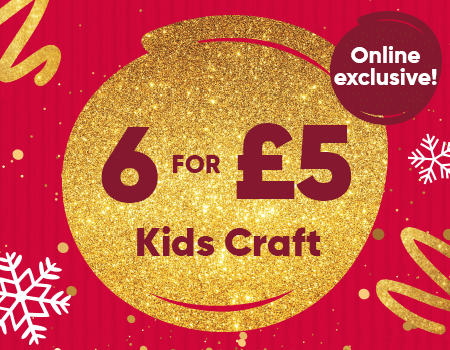 6 for £5 Kids Craft