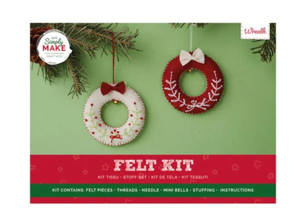 Festive Felt Kit: Christmas Wreath