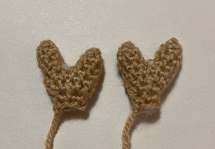 Reindeer Crochet Antlers