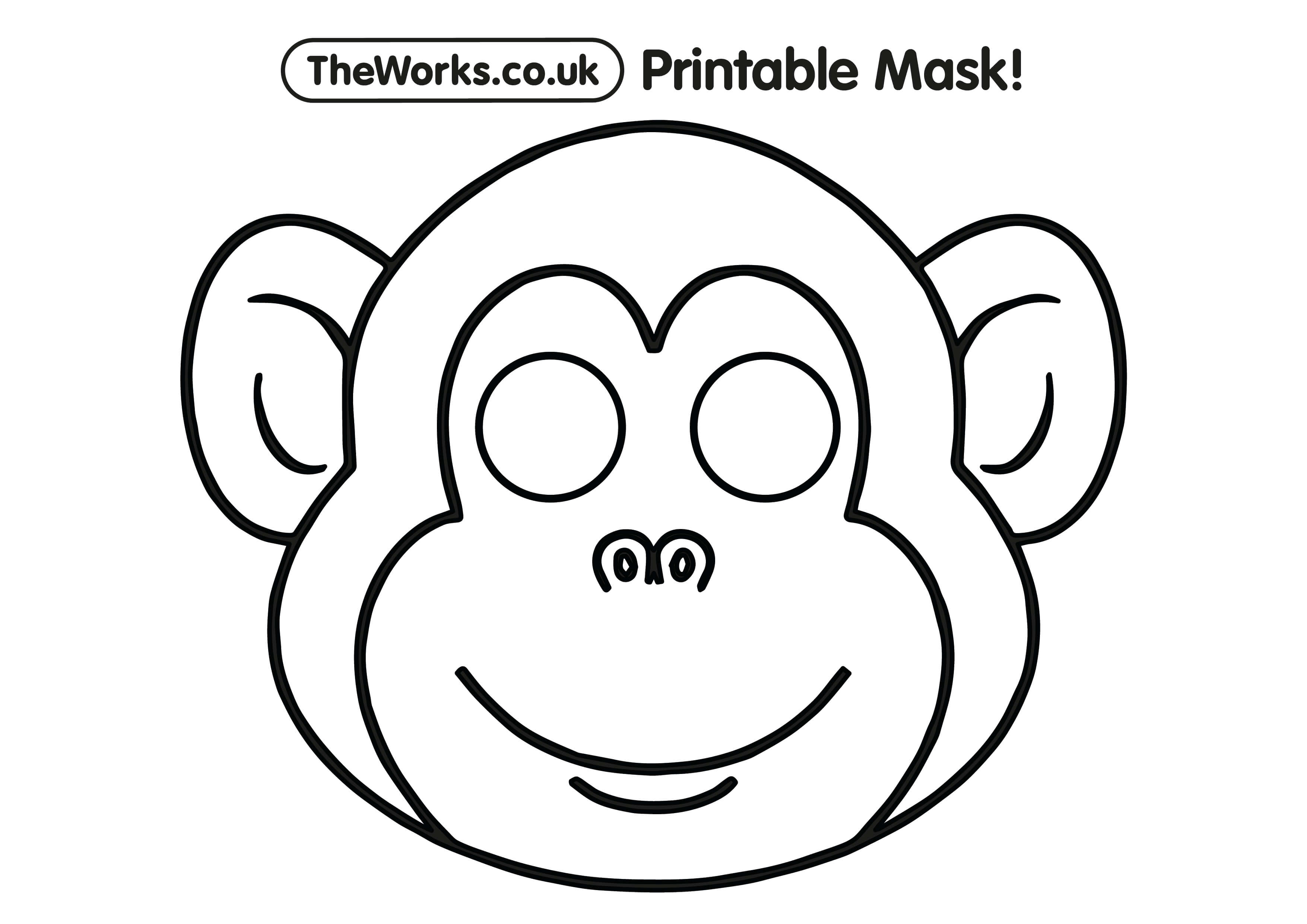 Print At Home Animal Masks The Works