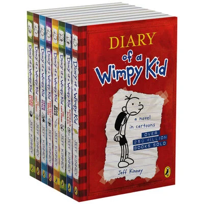 The Diary of a Wimpy Kid Series by Jeff Kinney
