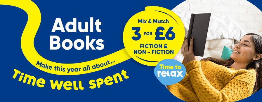 3 for £6 Fiction Books