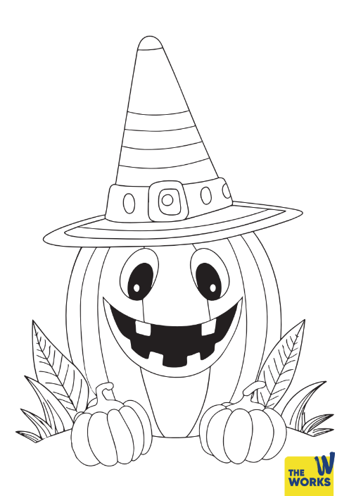 Witchy Pumpkin Head