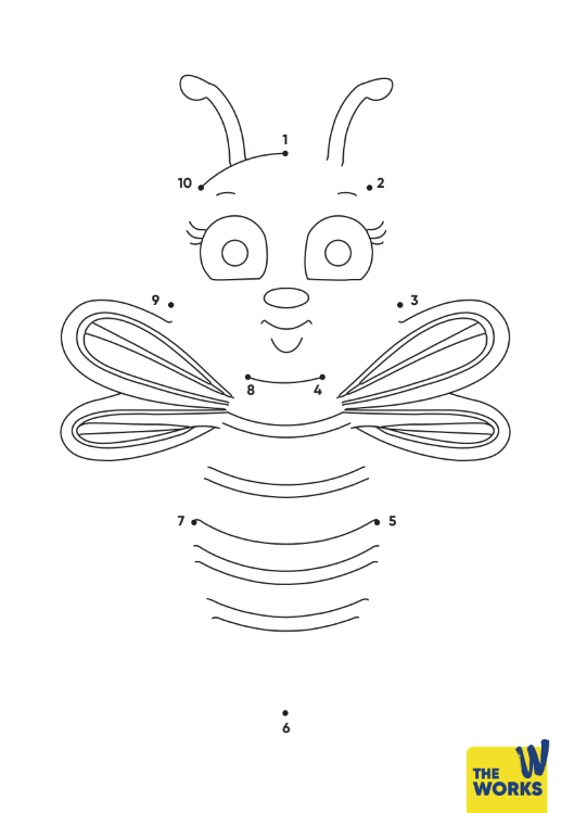 Bee Dot-to-Dot