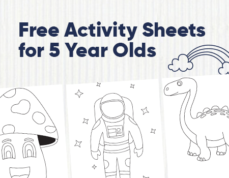 Free Activity Sheets For 5-Year-Olds