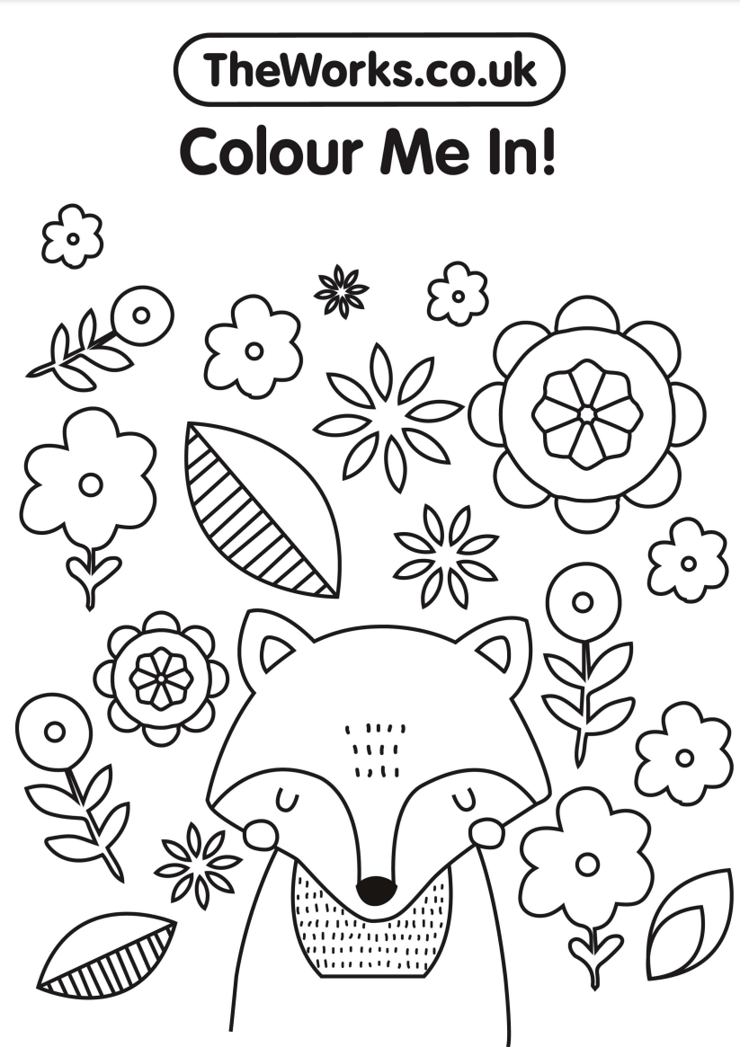 Nature Colouring Sheet