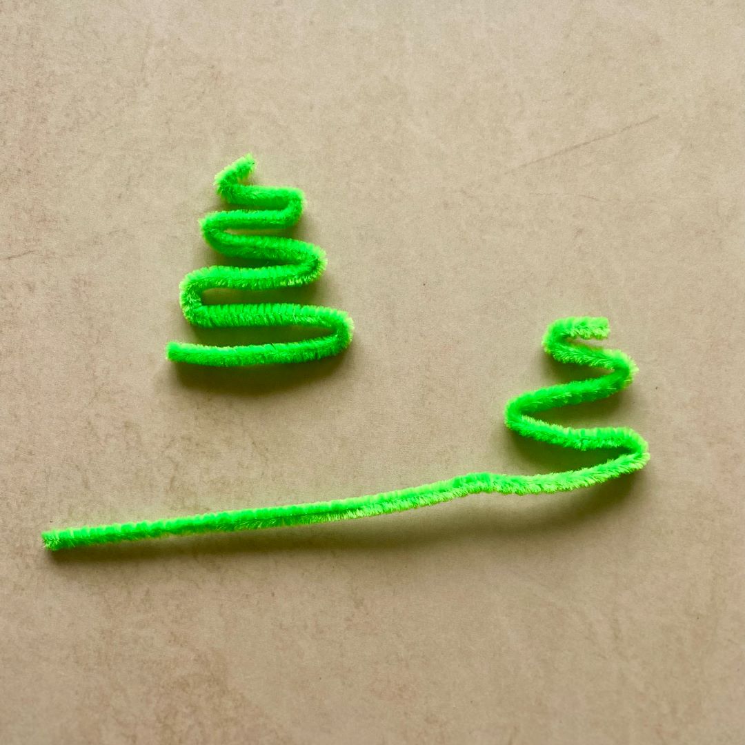 Pipe Cleaner Tree Card 1